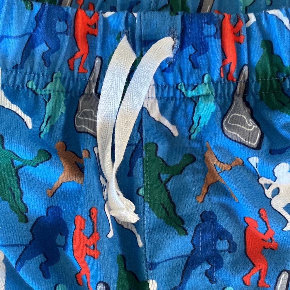 Vineyard Vines kid knit pajama pants, lacrosse, size M, very gently used - Picture 5 of 5